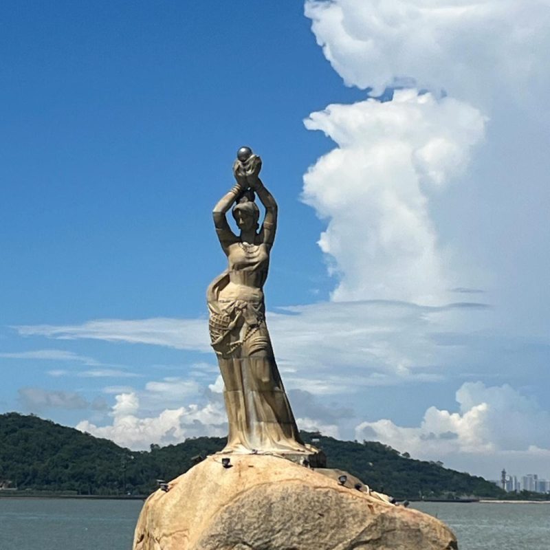 珠海一日游|观澳平台|情侣南路」珠海渔女」野狸岛|海天驿站