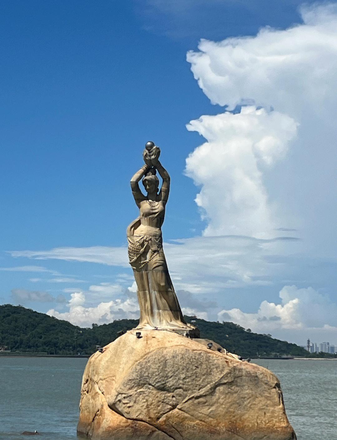 珠海一日游|观澳平台|情侣南路」珠海渔女」野狸岛|海天驿站